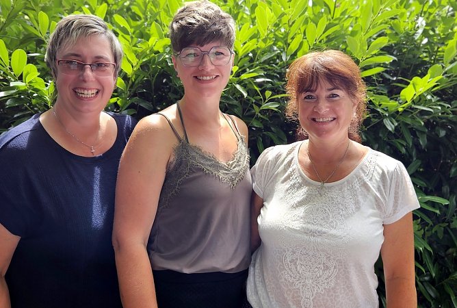 Sandra Hesse, Daniela Haupt und Corina Sänger (Foto: Regina Englert) Sandra Hesse, Daniela Haupt und Corina Sänger (Foto: Regina Englert)