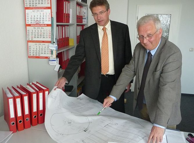 B&ouml;hlert (links), Holzapfel (Foto: SBN)