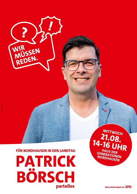 Gespr&auml;chsrunde mit Patrick B&ouml;rsch (Foto: SPD NDH)