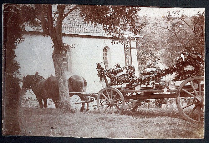 Glockentransport in anderen Zeiten: Hier ein Foto aus 1930 (Foto: S.Jäger) Glockentransport in anderen Zeiten: Hier ein Foto aus 1930 (Foto: S.Jäger)