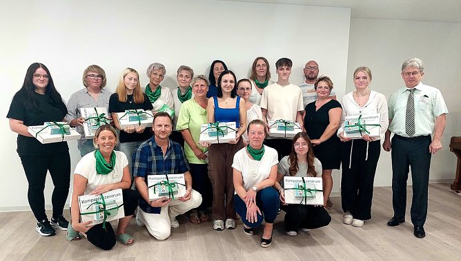 Die neuen Azubis der soweno werden begrüßt (Foto: Teresa Seemann ) Die neuen Azubis der soweno werden begrüßt (Foto: Teresa Seemann )