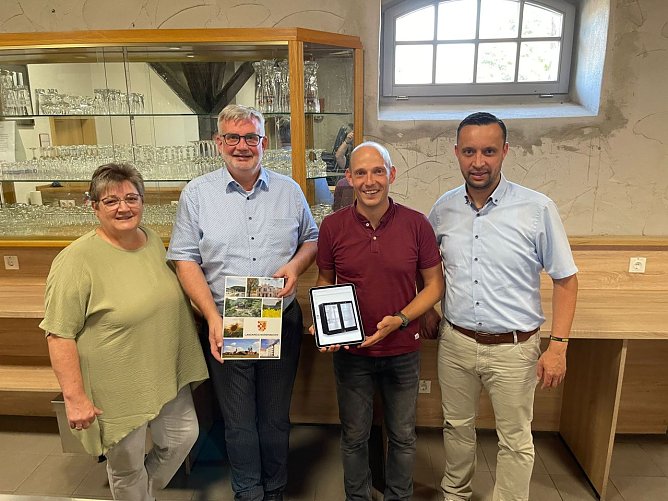 Unterst&uuml;tzung gab es auch f&uuml;r Wolkramshausen (Foto: Pressestelle Landratsamt)