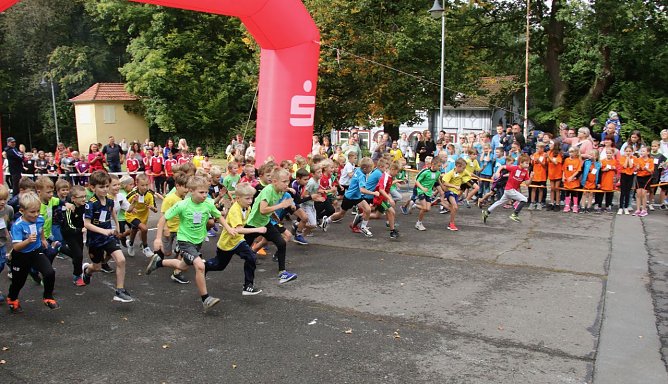 Startschuss f&uuml;r den Schulcrosslauf (Foto: agl)