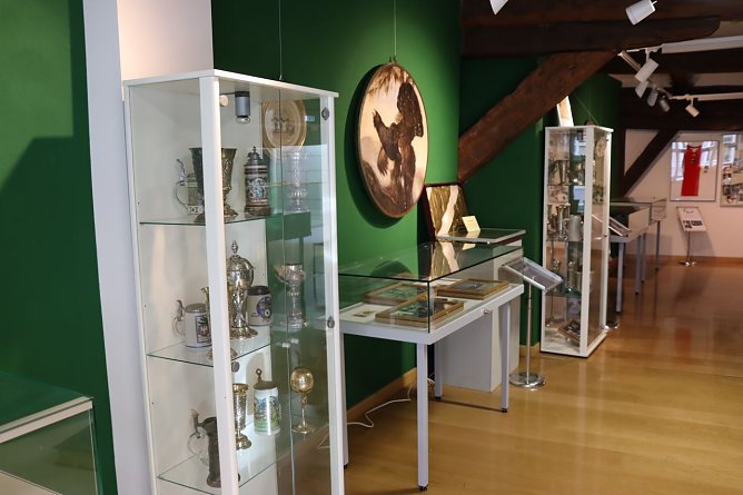 Blick in die neue Ausstellung (Foto: Stadt Nordhausen) Blick in die neue Ausstellung (Foto: Stadt Nordhausen)