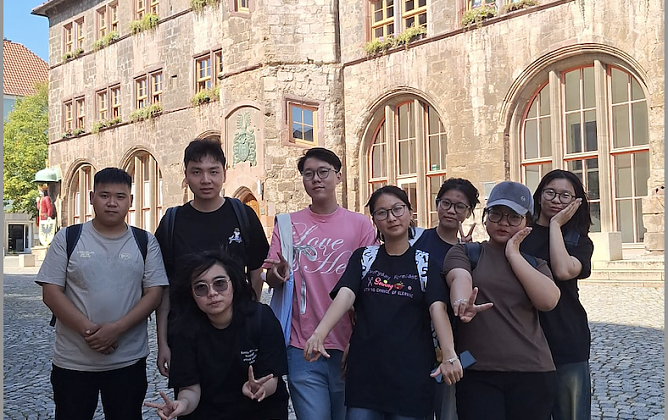 Internationale Auszubildende in Nordhausen (Foto: Europaservice) Internationale Auszubildende in Nordhausen (Foto: Europaservice)