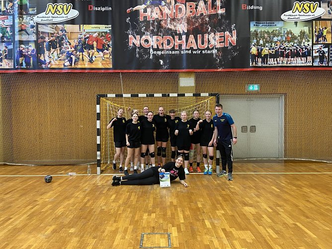 Die Kreismeister im Schulfinale (Foto: Schillergymnasium Bleicherode) Die Kreismeister im Schulfinale (Foto: Schillergymnasium Bleicherode)