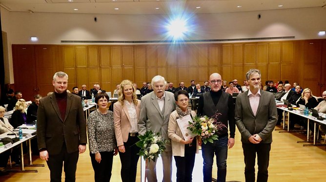 Freundeskreis Nordhausen – Ostrów Wielkopolski ausgezeichnet (Foto: Stadt Nordhausen) Freundeskreis Nordhausen – Ostrów Wielkopolski ausgezeichnet (Foto: Stadt Nordhausen)