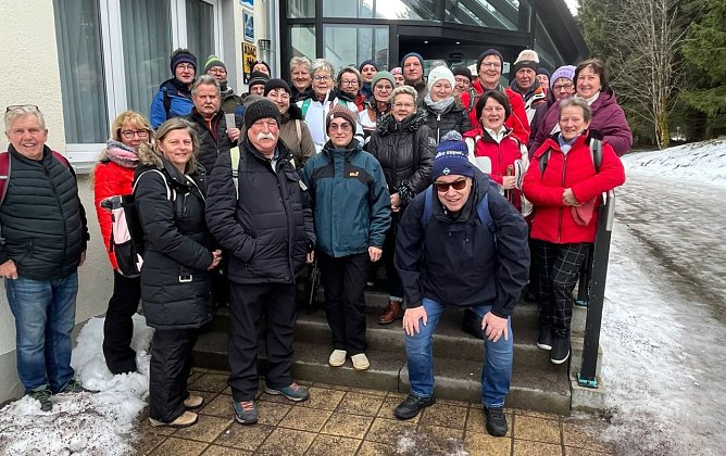 Uthleber Truppe unterwegs in Oberhof (Foto: privat)