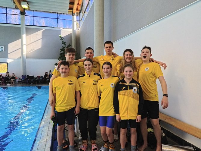 Nordhausens Delegation beim Schwimmertreff in Goslar (Foto: SVN 90) Nordhausens Delegation beim Schwimmertreff in Goslar (Foto: SVN 90)