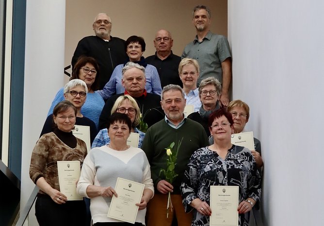 Der neue Seniorenbeirat der Stadt Nordhausen (Foto: Stadtverwaltung Nordhausen)