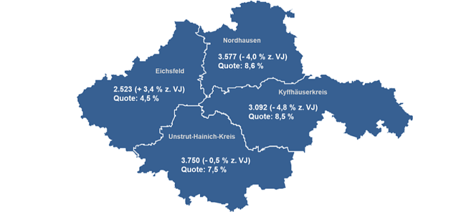 Arbeitsmarkt im März (Foto: Agentur für Arbeit Thüringen Nord) Arbeitsmarkt im März (Foto: Agentur für Arbeit Thüringen Nord)