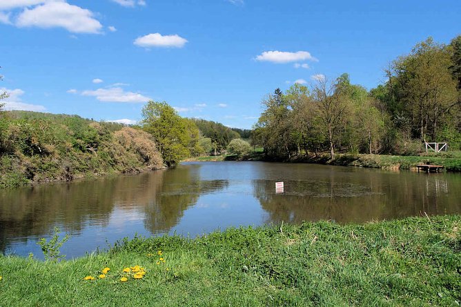 Am Rosenteich gestern (Foto: Peter Blei)