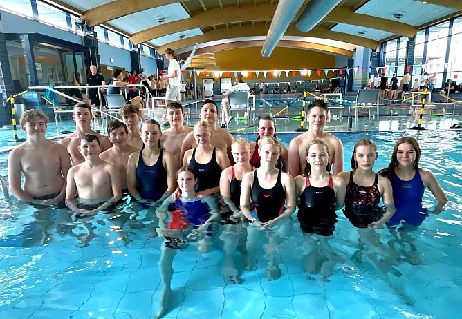 Das Nordh&auml;user Team beim Landesfinale (Foto: K.Schanz)