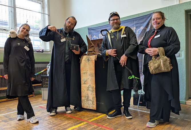 Vier Zauberer in Petersdorf (Foto: K.Berger)