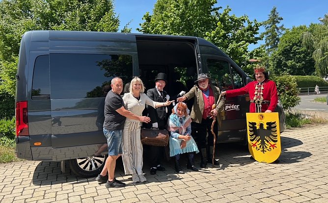 Freie Fahrt f&uuml;r das Quartett (Foto: privat)