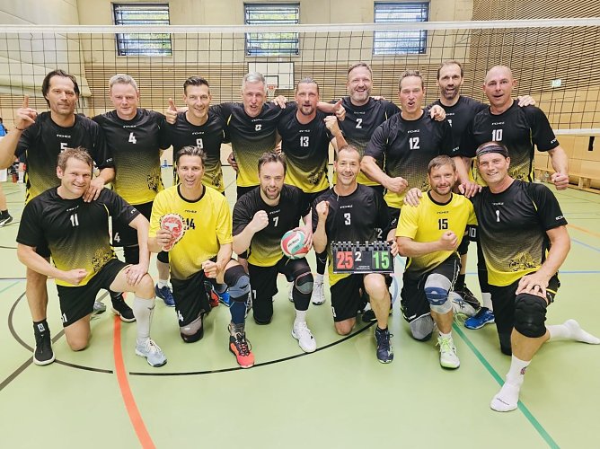 Die Alten Herren des SVC haben bei den Deutschen Meisterschaften in ihrer Altersklasse Vize geworden (Foto: SVC)