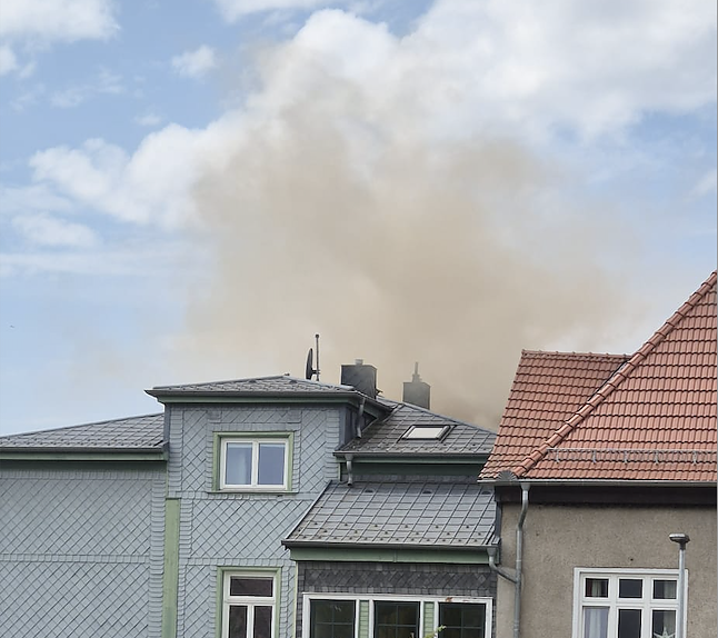 Qualm &uuml;ber der Wallrothstra&szlig;e (Foto: Susann Wiederhold)