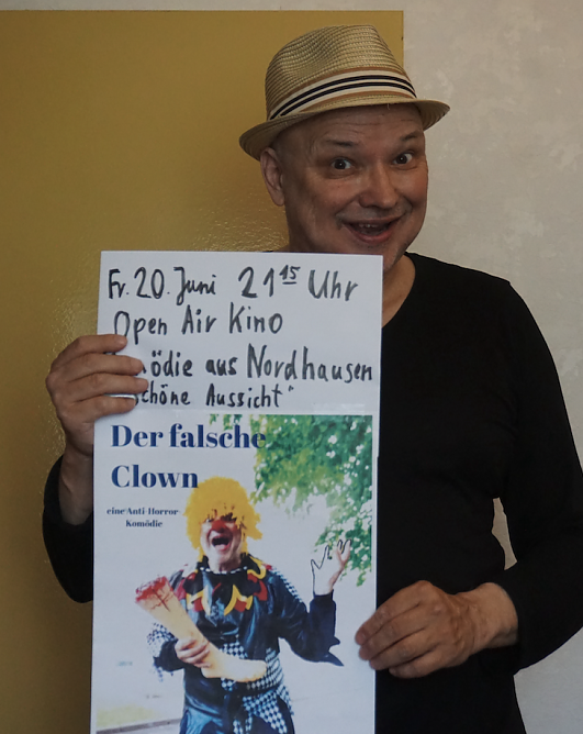 Eric Grun feiert seine n&auml;chste Filmpremiere in der Sch&ouml;nen Aussicht (Foto: Eric Grun)