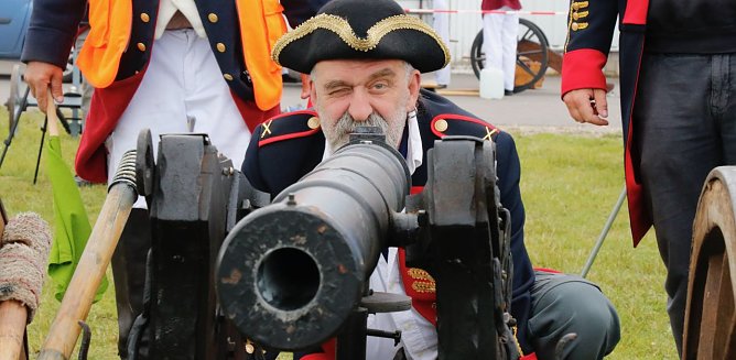 In Sondershausen kamen am Wochenende wieder die Schwarzpulverkanoniere zusammen um die Europameisterschaft auszuschie&szlig;en (Foto: agl)