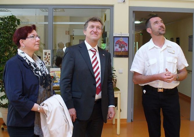Besuch in Neustadt (Foto: H. Urban)