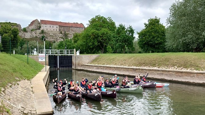 Unstrut-wanderung per Kanu (Foto: K.Schanz)