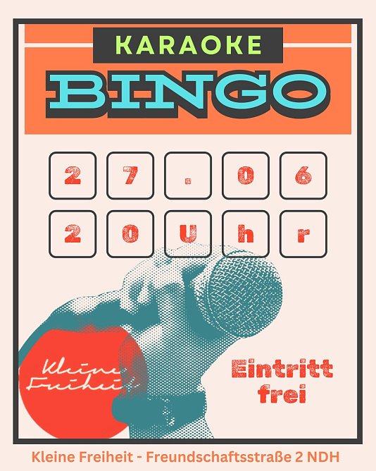 Karaoke Bingo in der Kleinen Freiheit (Foto: Kleine Freiheit)