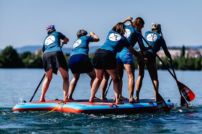 Gaudi auf dem Langbrett (Foto: C.Keil)