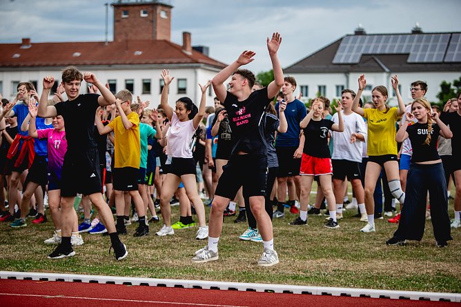 Bewegung und Spa&szlig; beim Sportfest der Humboldtianer (Foto: C.Keil)