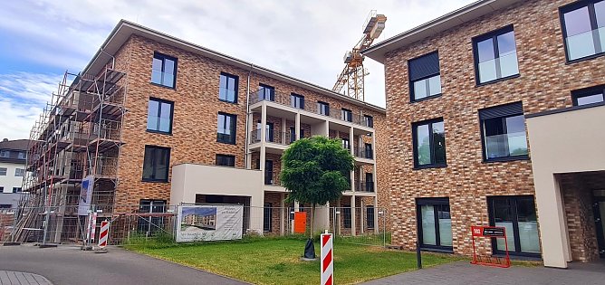 Bauprojekt am Stadtpark (Foto: J.Vogt)