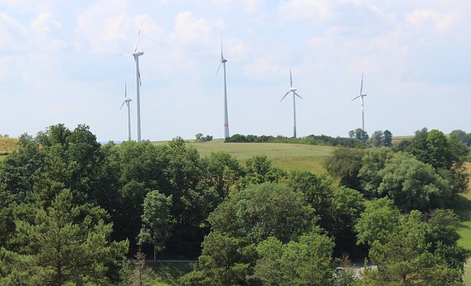 Windräder in Thüringen (Foto: emw) Windräder in Thüringen (Foto: emw)