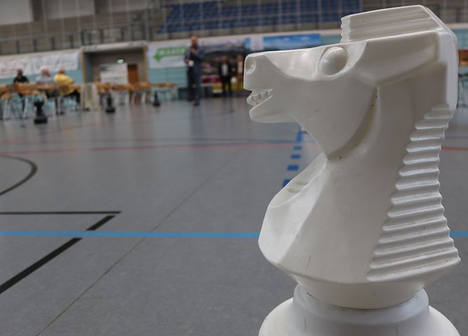 Nordh&auml;user Schach-Open in der Wiedigsburg-Halle (Foto: Pressestelle Landratsamt)