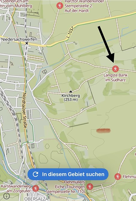 Kartenausschnitt (Foto: Carsten Vogel)