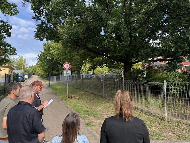 Schulwegbefahrung der Stadt Nordhausen (Foto: Stadt Nordhausen) Schulwegbefahrung der Stadt Nordhausen (Foto: Stadt Nordhausen)