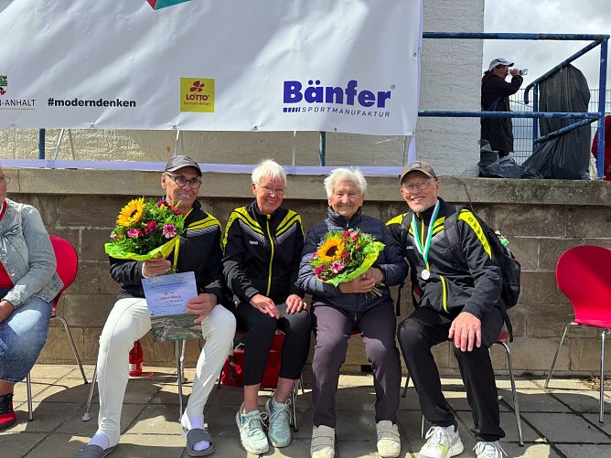 v.l.: Horst König, Ruth Hagene, Johanna Quaas, Frank Lahn (Foto: Ruth Hagene) v.l.: Horst König, Ruth Hagene, Johanna Quaas, Frank Lahn (Foto: Ruth Hagene)