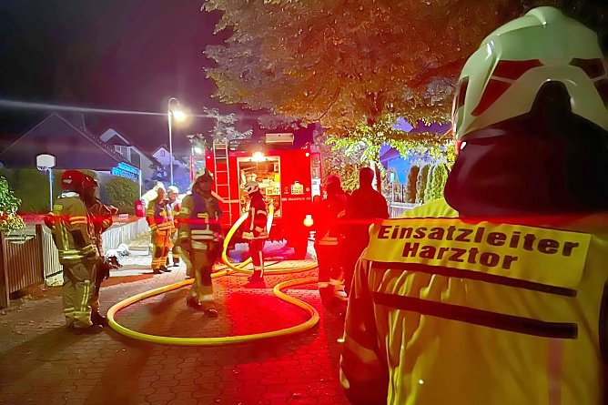Einsatz in Neustadt (Foto: Feuerwehr) Einsatz in Neustadt (Foto: Feuerwehr)