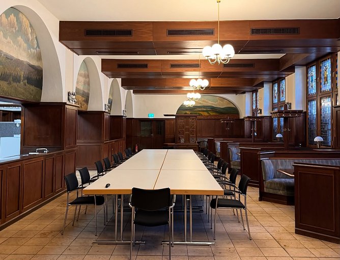 Ratskeller als Sitzungszimmer (Foto: Stadtverwaltung Nordhausen ) Ratskeller als Sitzungszimmer (Foto: Stadtverwaltung Nordhausen )