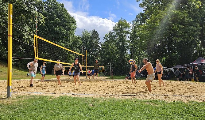 Sommerliches Volleyballturnier (Foto: R.Gerlach)