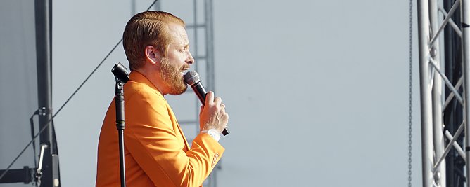 Ross Antony auf den Hoffest der EVN 2025 (Foto: vgf)