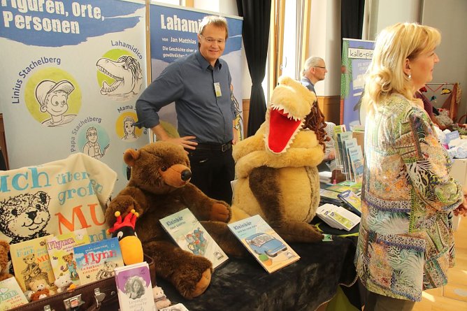 Buchkidsharz in Nordhausen - in der Stadtbibliothek findet die Harzer Kinderbuchmesse statt (Foto: agl)