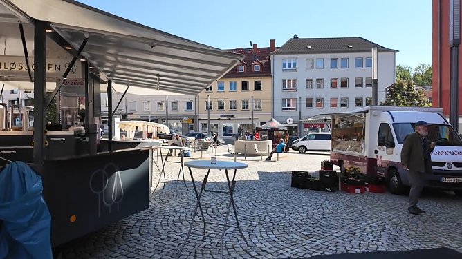 Der H&ouml;hepunkt des Heimat Shoppens war ohne Zweifel der Heimat Markt (Foto: nnz)
