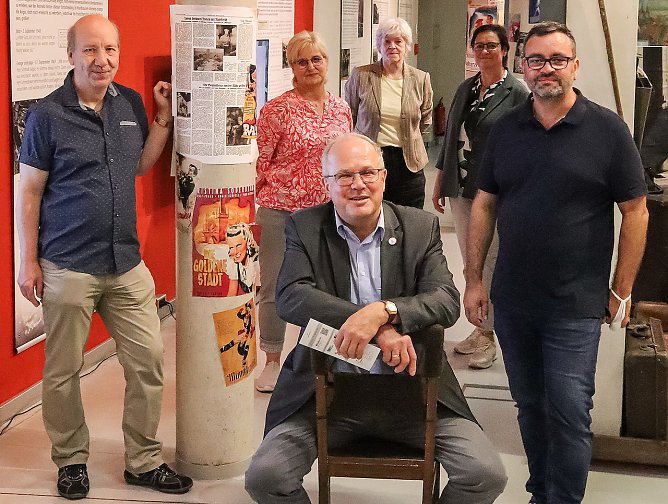 Team des ausgezeichneten Nordhäuser Stadtarchivs (Foto: Stadtverwaltung Nordhausen) Team des ausgezeichneten Nordhäuser Stadtarchivs (Foto: Stadtverwaltung Nordhausen)