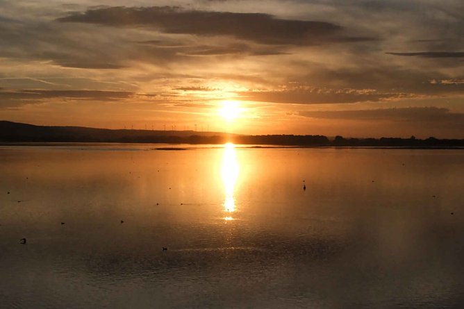 Unser Wetterbild kommt heute von Peter Blei der am Stausee Kelbra unterwegs war (Foto: Peter Blei)