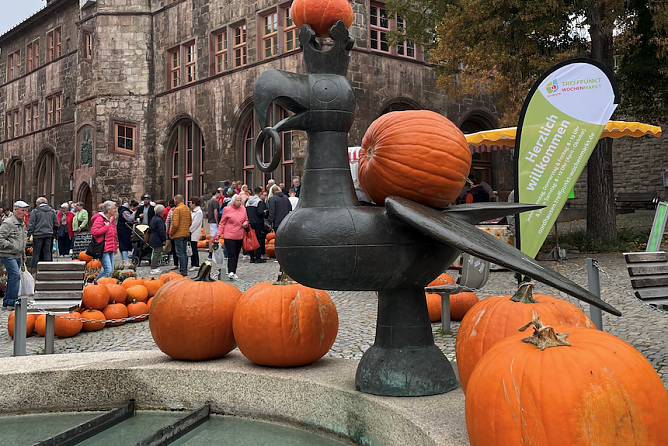 K&uuml;rbismarkt in Nordhausen (Foto: Deutsche Marktgilde)