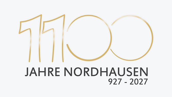 Logo für die 1100-Jahrfeier der Stadt Nordhausen (Foto: Stadtverwaltung Nordhausen) Logo für die 1100-Jahrfeier der Stadt Nordhausen (Foto: Stadtverwaltung Nordhausen)