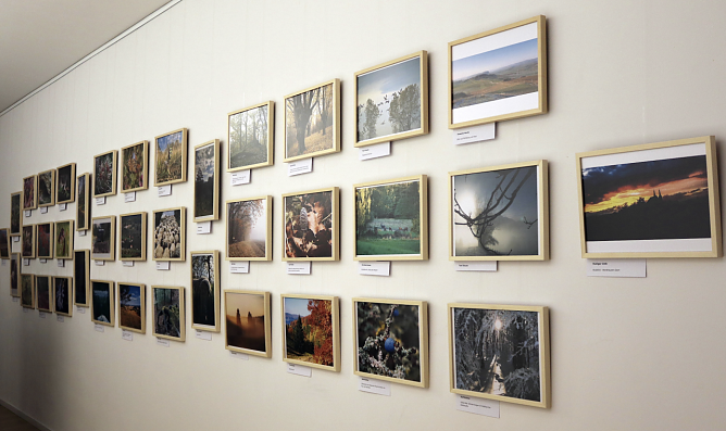 Fotoausstellung zum Leben am Wasser in der Stadtbibliothek (Foto: LPV S&uuml;dharz/ Kyffh&auml;user)