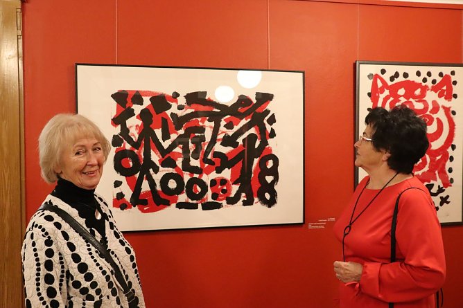 Im Kunsthaus gibt es zur Zeit viel Rot zu sehen (Foto: Stadt Nordhausen) Im Kunsthaus gibt es zur Zeit viel Rot zu sehen (Foto: Stadt Nordhausen)