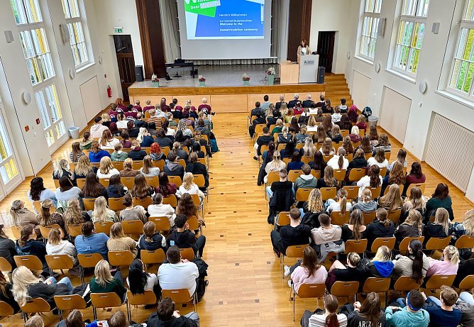  Immatrikulationsfeier im Audimax der Hochschule Nordhausen. (Foto: Nadine Kathrin Luschnat)