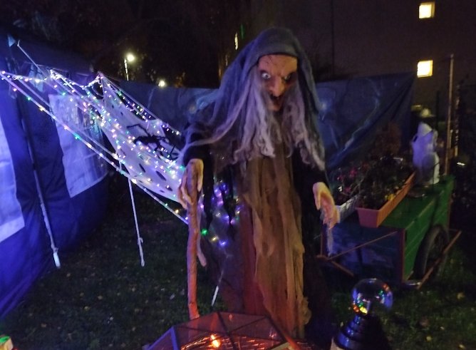 Halloween in Sollstedt (Foto: F.Heydecke)