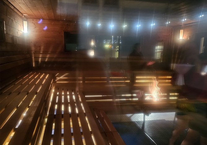 Mitternachtssauna im Badehaus (Foto: Badehaus Nordhausen)