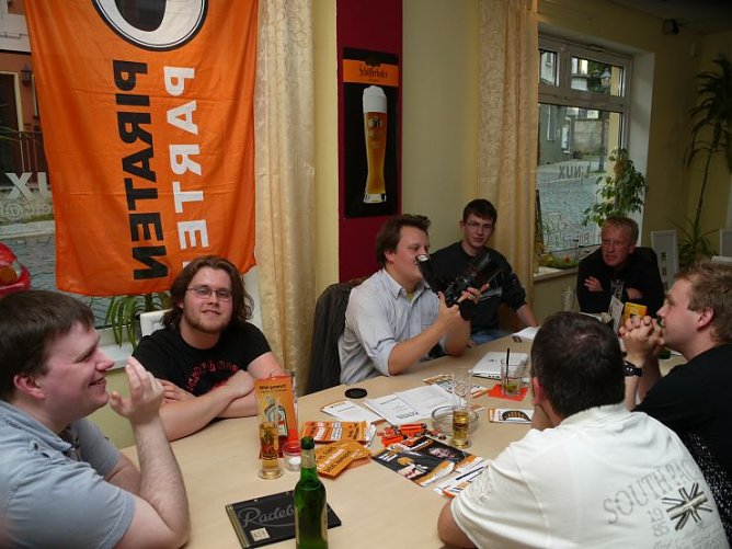 infoveranstaltung der Piratenpartei (Foto: Angelo Glashagel)